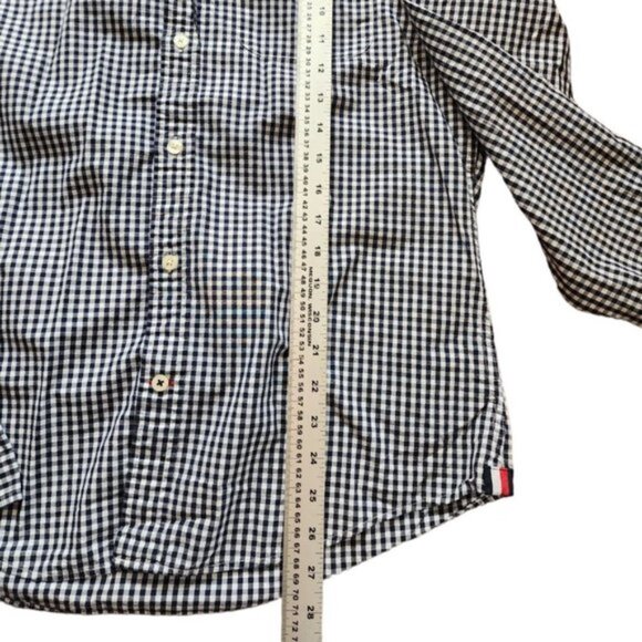 Tommy Hilfiger Men’s Checkered Button Down Shirt Size M - Picture 6 of 7